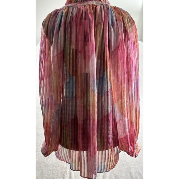 The Love Shack Fancy Women’s Willow Top Size Medium 100% Silk With Tags - Picture 4 of 6